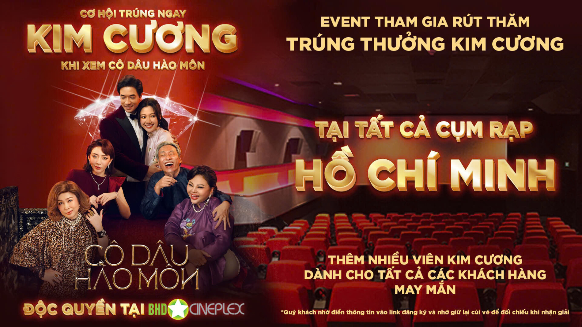 Sự Kiện Tham Gia Rút Thăm Trúng Thưởng Kim Cương - Phim Cô Dâu Hào Môn