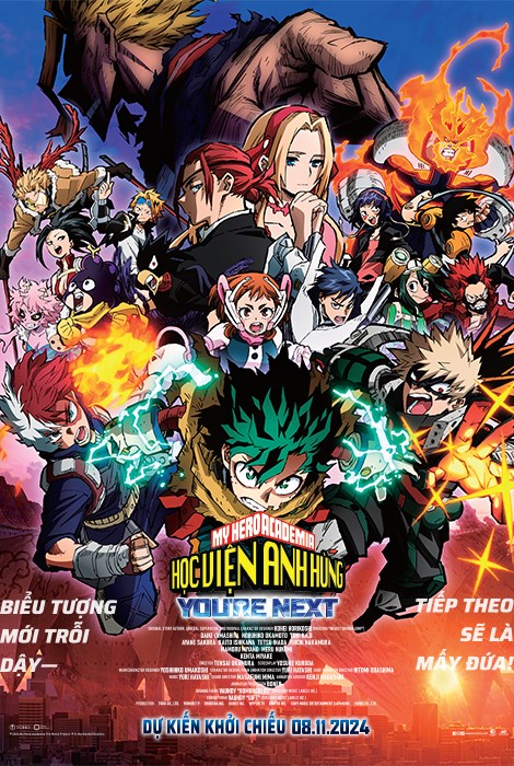 MY HERO ACADEMIA: HỌC VIỆN SIÊU ANH HÙNG 2024